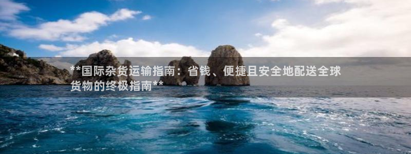 尊龙l1500：**国际杂货运输指南：省钱、便捷且安全地