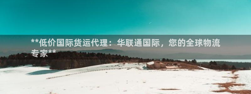 z6尊龙凯时旗舰厅：**低价国际货运代理：华联通国际，您